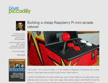 Tablet Screenshot of bluepiccadilly.com